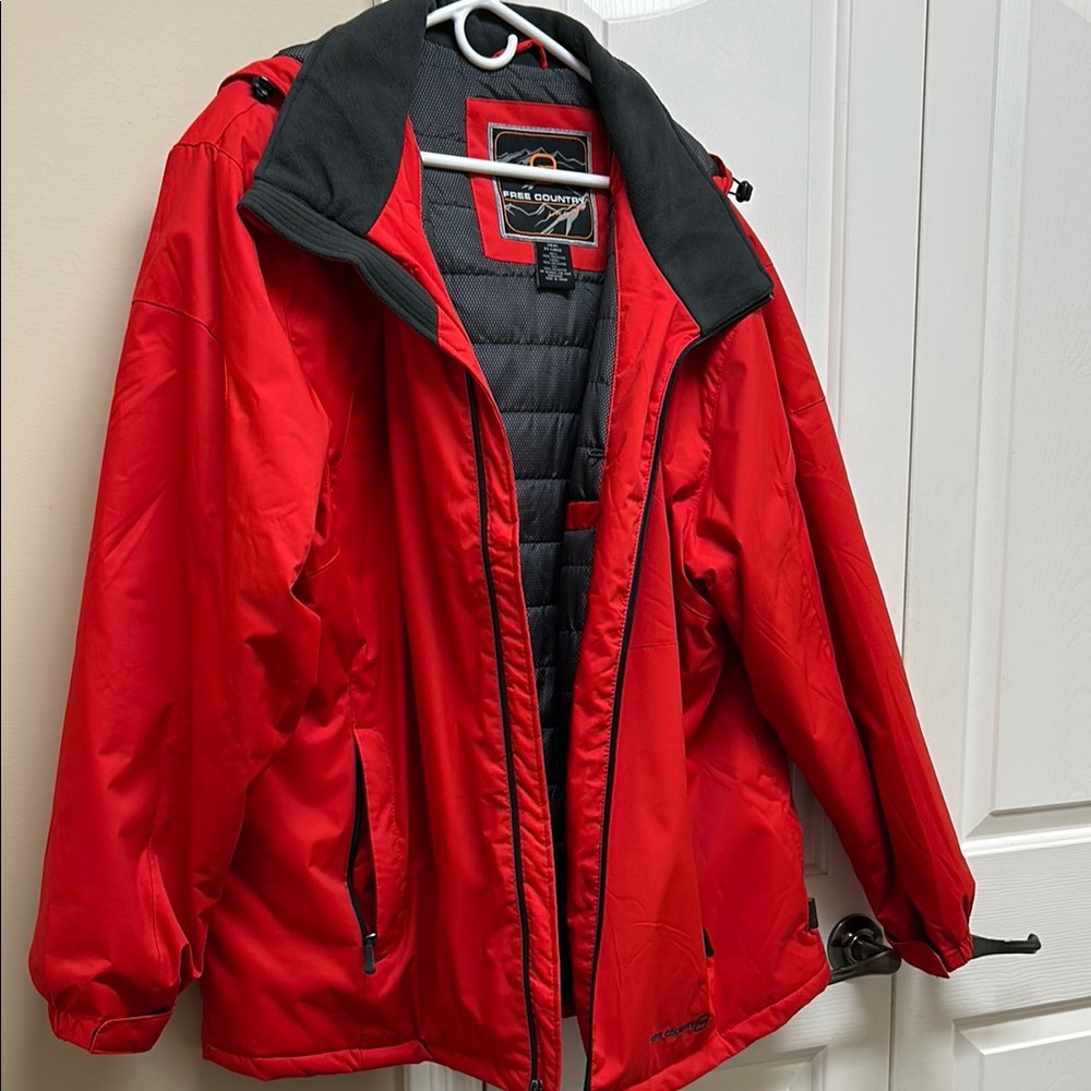Free Country hooded jacket size XXL-Like New!